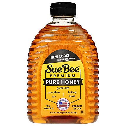 SueBee Honey Premium Clover - 40 Oz - Image 3
