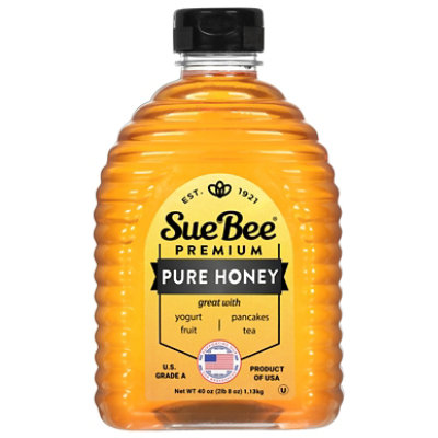 SueBee Honey Premium Clover - 40 Oz - Image 3