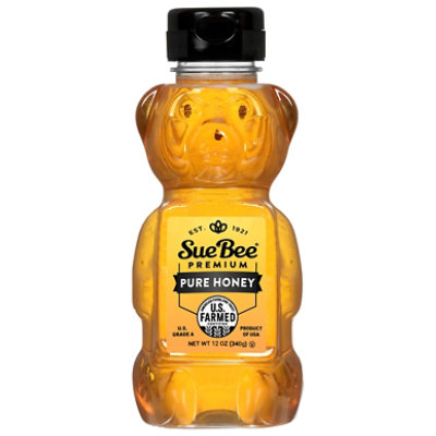 SueBee Honey Premium Clover - 12 Oz - Image 3