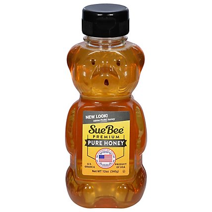 SueBee Honey Premium Clover - 12 Oz - Image 1