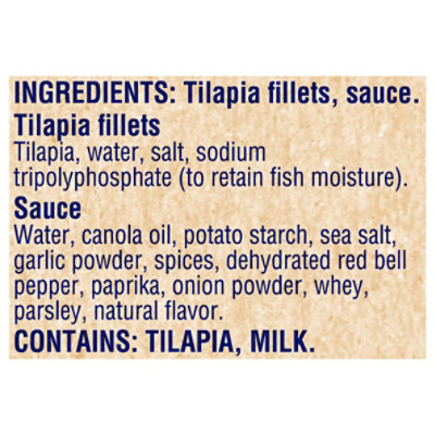 Gortons Fish Fillets Grilled Tilapia Signature Grilled 2 Count - 6.3 Oz - Image 4