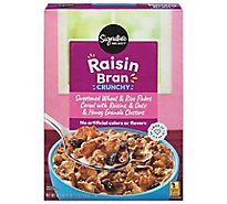 Signature SELECT Cereal Raisin Bran with Crunchy Granola - 18.2 Oz