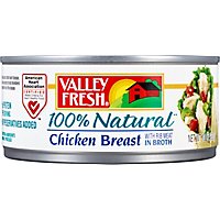 Valley Fresh Chicken Breast 100% Natural with Rib Meat in Broth - 10 Oz - Image 2