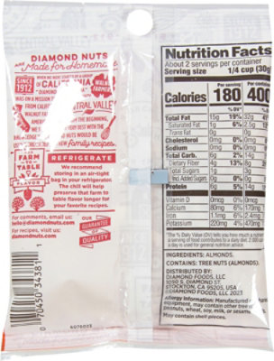 Diamond of California Almonds Slivered - 2.25 Oz - Image 5