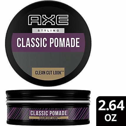 AXE Styling Pomade Signature Classic Clean Cut Look - 2.64 Oz - Image 1