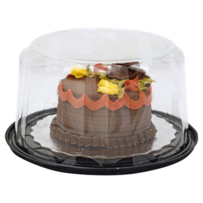 Bakery Cake Petite 5 Inch Chocolate Deco - Each - Image 1