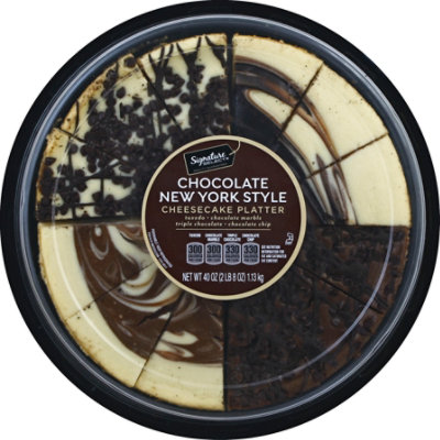 Signature SELECT New York Chocolate Platter Cheesecake - Each - Image 2