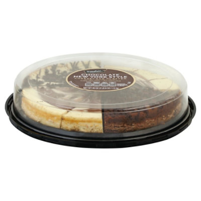 Signature SELECT New York Chocolate Platter Cheesecake - Each - Safeway
