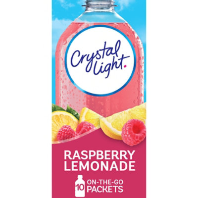 Crystal Light Raspberry Lemonade Powdered Drink Mix On the Go Packets - 10 Count - Image 1