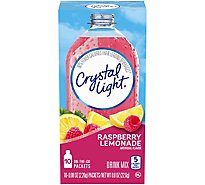 Crystal Light Raspberry Lemonade Powdered Drink Mix On the Go Packets - 10 Count