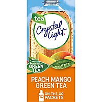 Crystal Light Drink Mix On-The-Go Packets Green Tea Peach-Mango - 10-0.08 Oz - Image 1