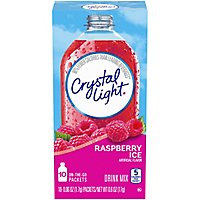 Crystal Light Raspberry Ice Artificially Flavored Powdered Drink Mix On the Go Packets - 10 Count - Image 5