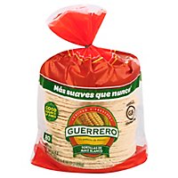 Guerrero Tortillas Corn White Maiz Blanco Bag 80 Count - 73.2 Oz - Image 1