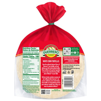 Guerrero White Corn Tortillas - 30 Count - Image 2