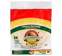 Guerrero Tortillas Flour Burrito De Harina Riquisimas Grande Bag 8 Count - 27.2 Oz