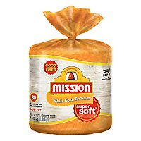 Mission Tortillas Corn White Super Soft Bag 80 Count - 66.67 Oz - Image 3