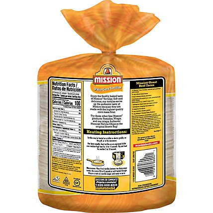 Mission Tortillas Corn White Super Soft Bag 80 Count - 66.67 Oz - Image 6