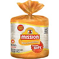 Mission Tortillas Corn White Super Soft Bag 80 Count - 66.67 Oz - Image 2