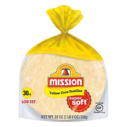 Mission Tortillas Corn Yellow 30 Count - 27.5 Oz - Image 2