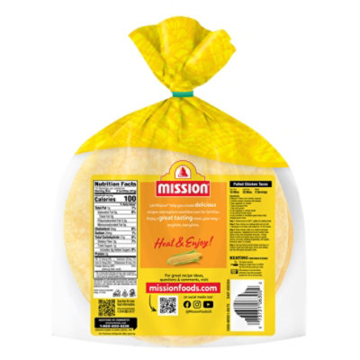 Mission Tortillas Corn Yellow 30 Count - 27.5 Oz - Image 2