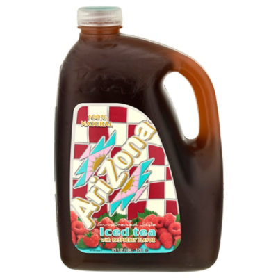 AriZona Iced Tea Sun Brewed Style with Raspberry Flavor - 128 Fl. Oz.