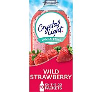 Crystal Light Drink Mix On-The-Go Packets Wild Strawberry - 10-0.11 Oz