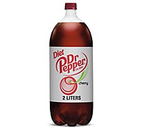 Diet Dr Pepper Cherry Soda 2 L bottle