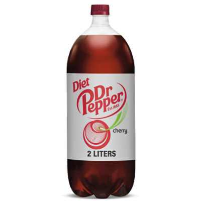 Diet Dr Pepper Cherry Soda 2 L bottle