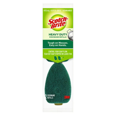 Scotch-Brite Dishwand Heavy Duty Refill - 2 Count - Image 2