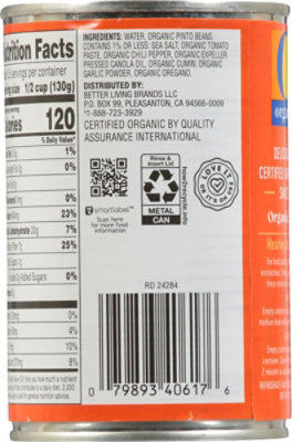 O Organics Organic Beans Chili In Sauces - 15 Oz - Image 5