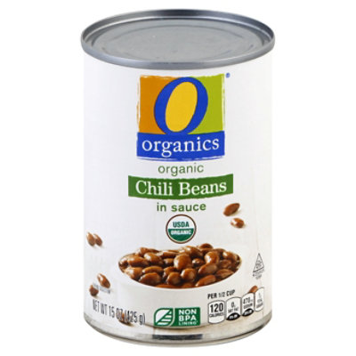 O Organics Organic Beans Chili In Sauces - 15 Oz