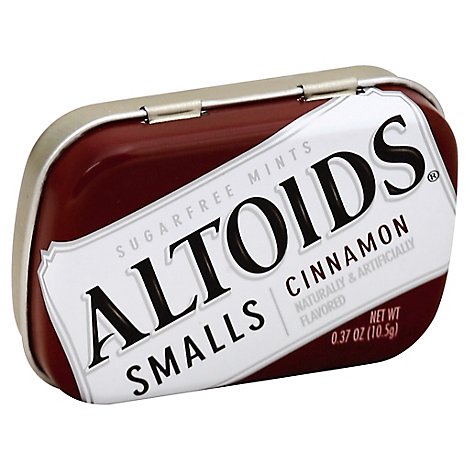 Altoids Mints Smalls Cinnamon Sugar Free - 50 Piece