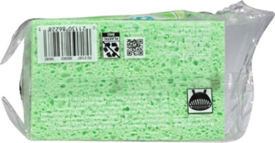 Signature SELECT Heavy Duty Scrubber Sponges Handy Size - 3 Count - Image 3