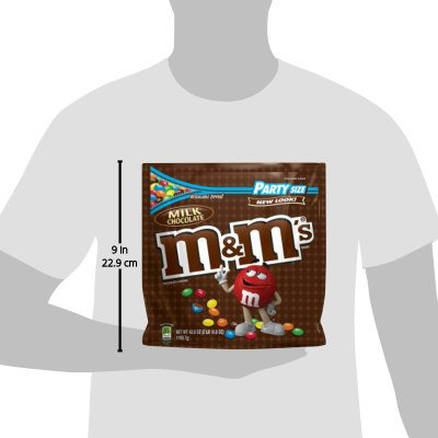 M&Ms Milk Chocolate Candy Party Size 42 Oz - Image 2