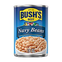 BUSH'S BEST Navy Beans - 16 Oz - Image 1