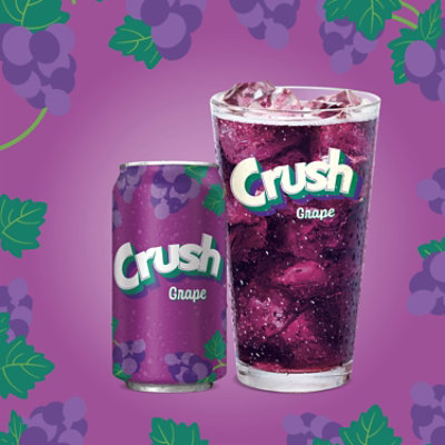 Crush Grape Soda In cans - 12-12 Fl. Oz. - Image 3