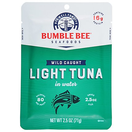 Bumble Bee Tuna Light in Water - 2.5 Oz - Image 2