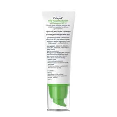 Cetaphil Daily Facial Moisturizer SPF 50 - 1.7 Oz - Image 7