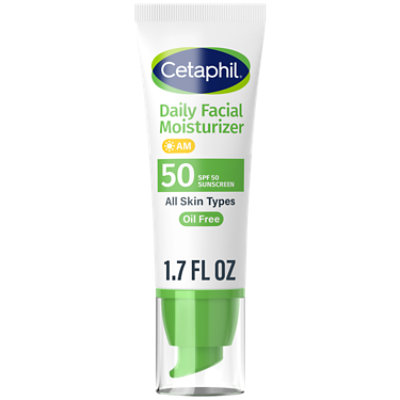 Cetaphil Daily Facial Moisturizer SPF 50 - 1.7 Oz - Image 1