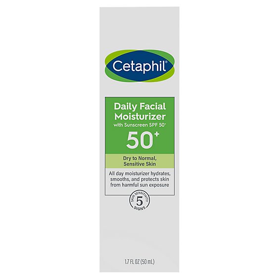 Cetaphil Daily Facial Moisturizer SPF 50 - 1.7 Oz