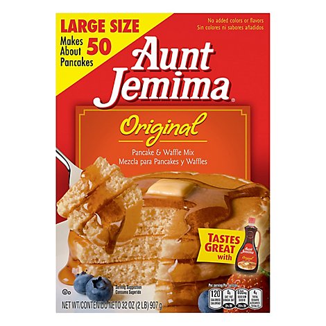 Aunt Jemima Pancake & Waffle Mix Original - 32 Oz