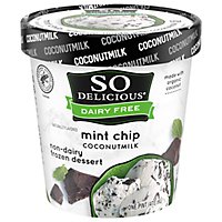 So Delicious Frozen Dessert Dairy Free Coconut Milk Mint Chip - 1 Pint - Image 1