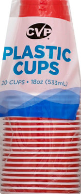 CVP Cups Plastic - 20 Count - Image 2