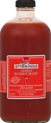Stirrings Cocktail Mix Simple Bloody Mary - 750 Ml - Image 1
