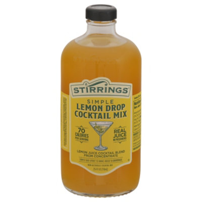 Stirrings Cocktail Mix Simple Lemon Drop - 750 Ml - Image 3