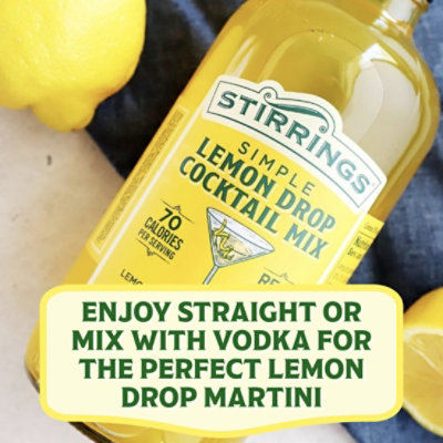 Stirrings Cocktail Mix Simple Lemon Drop - 750 Ml - Image 3