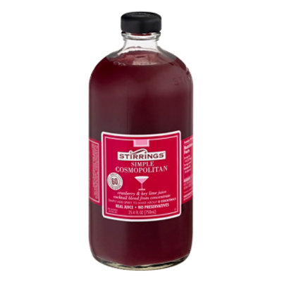 Stirrings Cocktail Mix Simple Cosmopolitan - 750 Ml - Image 3