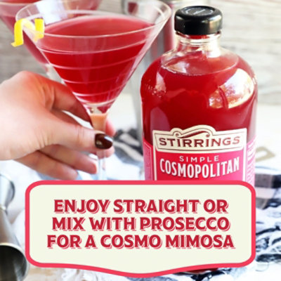 Stirrings Cocktail Mix Simple Cosmopolitan - 750 Ml - Image 3