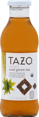 TAZO Green Tea Organic Iced - 13.8 Fl. Oz. - Image 1