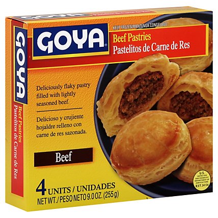 Goya Beef Pastry - 9 Oz - Image 1